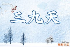 冬天的三九天是从哪里开始算 三九是哪一天开始的