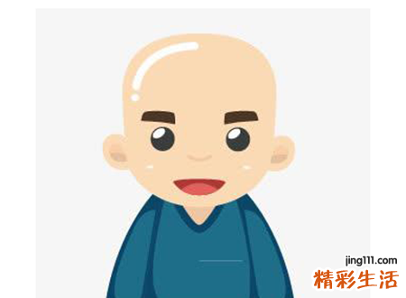 梦见秃头