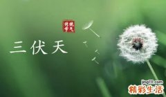 初伏是指什么时候 初伏是怎么计算的