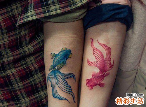 纹身纹鱼的含义