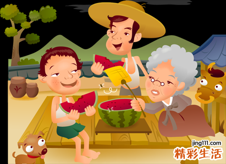 孕妇梦见吃切开的西瓜有什么预兆，孕妇梦见和别人一起吃西瓜
