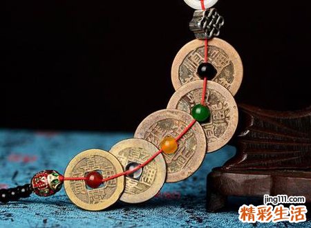 五帝钱挂卫生间怎么挂