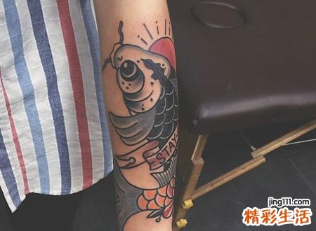 纹身纹鱼的忌讳和讲究