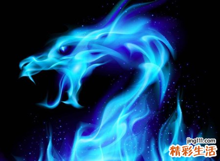 梦见火龙，梦到火龙在天上飞在水里游