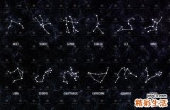 星座表十二星座查询 星座表
