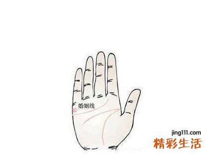 如何看女生的婚姻线