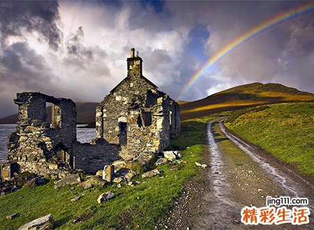 梦见大雨预示什么，做梦梦到大雨过后出现彩虹