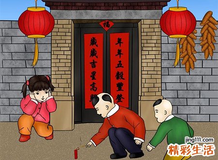 梦见放鞭炮啥预兆，做梦梦到和小伙伴一起在大街上放鞭炮