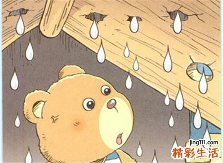 梦见屋顶漏水好不好，梦到房屋天花板漏水