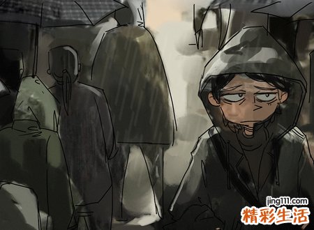 梦见在雨中奔跑淋雨全身湿透了