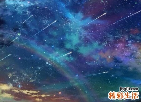 做梦梦见满天流星雨好壮观好美丽
