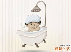 梦到洗澡，做梦梦见自己在澡堂洗澡