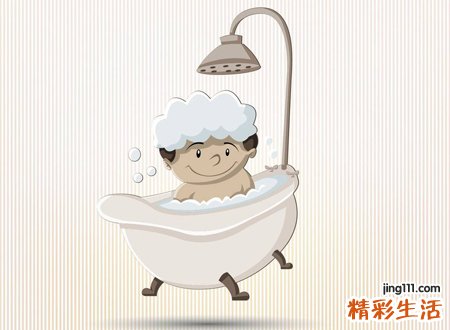 梦到洗澡，做梦梦见自己在澡堂洗澡