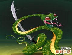 梦见三头蛇连体追咬自己但被自己给灭了