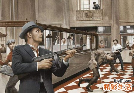 梦见抢劫银行并成功逃跑慌不择路