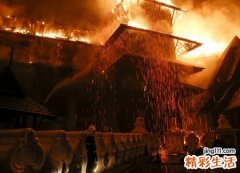 梦见着火了火势很大后来拿水灭了