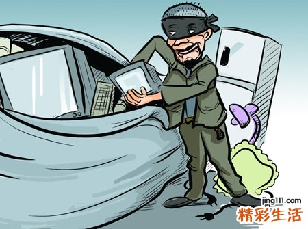 梦见家里来了一群强盗把值钱的东西都搬走了