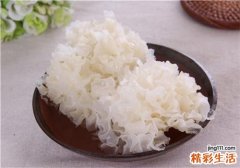 银耳和什么一起煮最好 银耳和木耳能一起吃吗