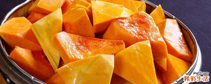 水煮南瓜可以减肥吗 水煮南瓜怎么吃减肥