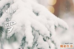 小雪是2023的几月几日啊