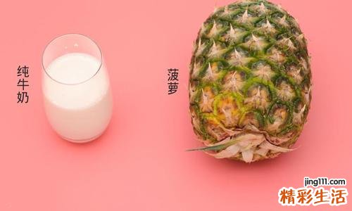 菠萝牛奶汁怎么做好吃 菠萝奶昔的做法大全