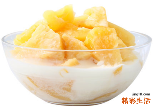 菠萝和酸奶能一起吃吗 菠萝不能和什么一起吃