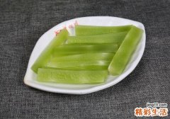 莴笋经期可以生吃吗 经期吃莴笋有什么好处