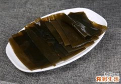 豆腐和海带可以一起吃 白萝卜和海带能同吃吗