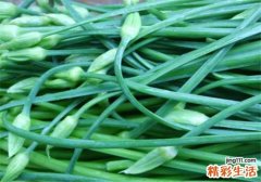 韭菜上面的花可以吃吗 韭菜男人吃有什么好处