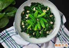 韭菜菠菜可以同吃吗 菠菜不能和什么一起吃