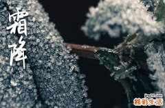2023年霜降节气是什么时候