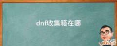 dnf收集箱在哪