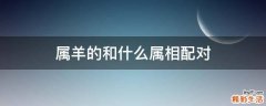属羊的和什么属相配对