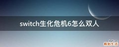 switch生化危机6怎么双人