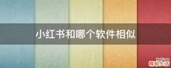 小红书和哪个软件相似