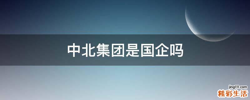 中北集团是国企吗