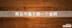 青岛市属于哪一个省啊