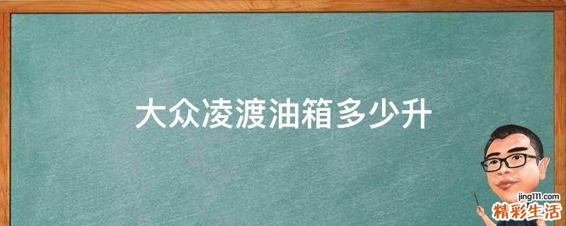 大众凌渡油箱多少升