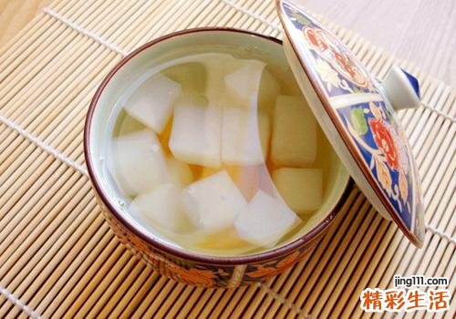 甘蔗和梨煮水的功效 甘蔗梨子汤的做法