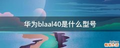 华为blaal40是什么型号