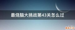 最烧脑大挑战第43关怎么过