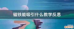 磁铁能吸引什么教学反思