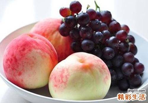 葡萄和桃子能一起吃吗