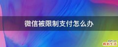 微信被限制支付怎么办