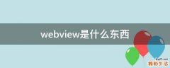 webview是什么东西