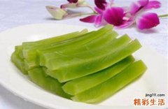 莴笋可以生吃吗