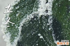 立冬节气的含义是什么