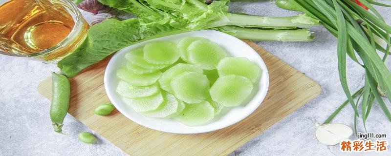 莴笋减肥期间可以吃吗 莴笋怎么吃减肥