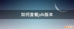 如何查看jdk版本