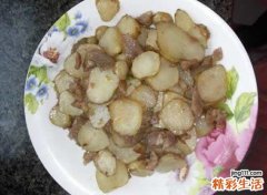 洋姜炒肉